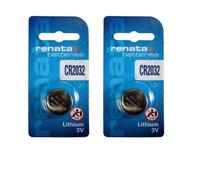 Lot de 2 Piles CR2032 Renata au Lithium 3V