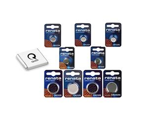 Renata CR2032 Lot de 5 piles bouton