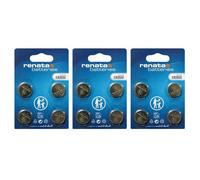 Renata CR2032 Pile bouton lithium 3V, Qualité Suisse, Lot de 3 x 4 (12 piles)
