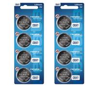 Renata CR2477 Lot de 8 piles bouton au lithium 3 V