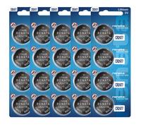 Renata CR2477N Lot de 20 piles bouton au lithium 3 V