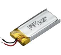 Renata ICP401230UPR Pile rechargeable spéciale prismatique avec câble LiPo 3.7 V 130 mAh
