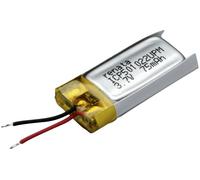 Renata ICP501022UPM Pile rechargeable spéciale prismatique avec câble LiPo 3.7 V 75 mAh 1 pc(s)