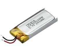 Renata ICP521630PM Pile rechargeable spéciale prismatique avec câble LiPo 3.7 V 250 mAh
