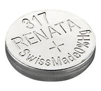 Renata Pile bouton 317 Oxyde d'argent 1,55 V 10,5 mAh 1 pc