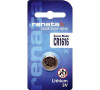 Renata Pile bouton CR1616 lithium 3V 50 mAh – Lot de 10 blisters