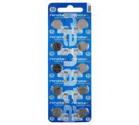 RENATA Lot de 10 Blisters de 1 Pile bouton oxyde argent X366 SR1116SW