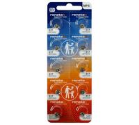 Renata 317 Lot de 10 piles oxyde d'argent 317-10
