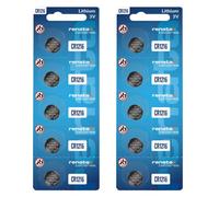 Renata CR1216 Lot de 10 piles bouton au lithium 3 V
