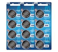 Renata CR2450 Lot de 12 piles bouton au lithium 3 V