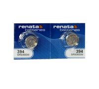 RENATA Lot de 2 Blisters de 1 Pile bouton oxyde argent X394 SR936SW