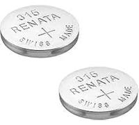 Renata #315 Lot de 2 piles pour montre
