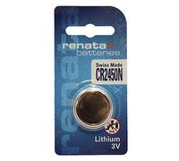 Renata Lot de 2 Piles Bouton Lithium Originales CR2450N 540mAh 3V pour Montre