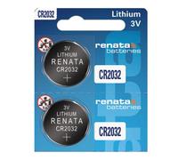 Renata Piles bouton CR2032 au lithium 3 V – Lot de 2