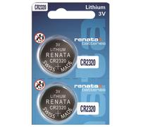 Renata Lot de 2 piles CR2320 au lithium 3 V