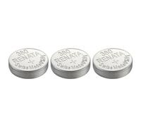 RENATA Lot de 3 Piles bouton Silver Oxyde 380 / SR936W 0% mercure
