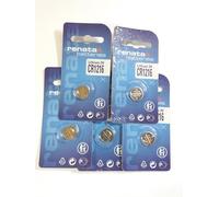 RENATA Lot de 5 Piles Bouton CR1216 Lithium 3V