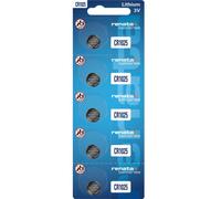 Renata CR1025 Lot de 5 piles bouton au lithium 3 V