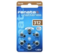 Renata maratone Piles auditives (Lot de 6), 312