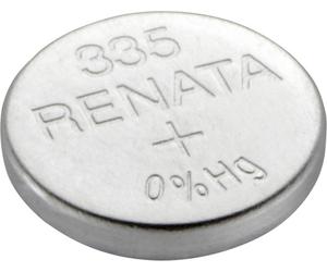 Renata Pile bouton 335 1.55 V 6 mAh oxyde d'argent