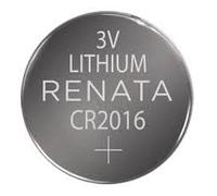 renata Pile bouton bouton CR2016 au lithium 3 V Tag Watch Key x 1 Fabriqué en Suisse