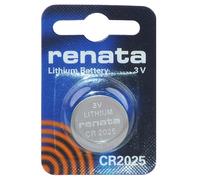 CR 2025 REN - Pile bouton Renata, 3 volts, 165 mAh, 20,0 x 2,5 mm