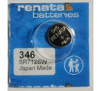 Renata - Pile Bouton oxyde d'argent 346 Renata 1,55 V 9,5 mAh - Blister(s) x 1