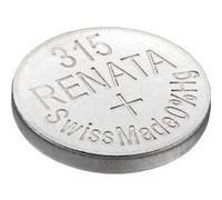RENATA Pile bouton Silver Oxyde 315 / SR716 SW 0% Mercure 1,55V G