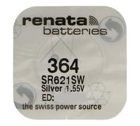 RENATA Pile bouton Silver Oxyde 364 / SR621 SW 0% mercure