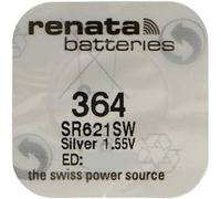 RENATA Pile bouton Silver Oxyde 364 / SR621 SW 0% mercure G