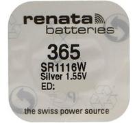 RENATA Pile bouton Silver Oxyde 365 / SR1116W 0% mercure G