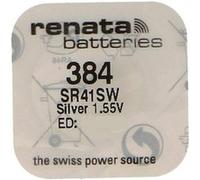 RENATA Pile bouton Silver Oxyde 384 / SR41SW 0% mercure G