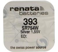 RENATA Pile bouton Silver Oxyde 393 / SR754W 0% mercure G
