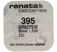 Renata Piles bouton Silver Oxyde 395 SR927SW 0% mercure – Lot de 3