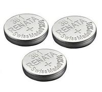 Renata Pile de montre de fait-Swiss 361 ou SR721SW ou AG11 1.55V (3 x 361 ou SR 721 SW)