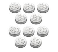 Renata - Pile de montre oxyde d'argent 1.5V fabrication Suisse 319 SR527SW lot X10