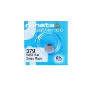 Renata salvezza en argent avec batterie Suisse 1,55 V Batterie & 379 (SR521SW)