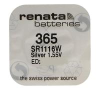 RENATA Pile bouton Silver Oxyde 365 / SR1116W 0% mercure G