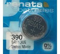 Renata SR1130SW Lot de 3 piles 390 Argenté 1,55 V