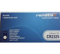 Renata SR521SW Lot de 10 Piles Bouton au Lithium 2325