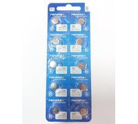 Renata SR726SW Lot de 10 piles au lithium 397