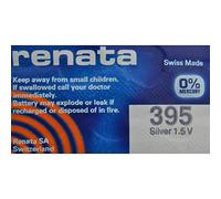 Renata SR927SW Lot de 5 piles 395 sans mercure pour montre