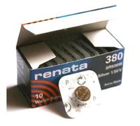 Renata SR936W Lot de 10 Piles Bouton au Lithium 380
