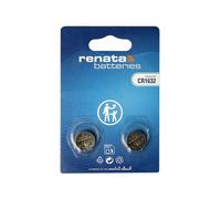 Renata / Swatch Group - Pile bouton lithium blister x2 CR1632 RENATA 3V 125mAh-Renata / Swatch Group