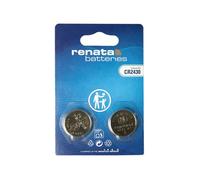 Renata / Swatch Group - Pile bouton lithium blister x2 CR2430 Renata 3V 285mAh-Renata / Swatch Group
