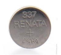 Renata / Swatch Group - Pile bouton oxyde argent 337 RENATA 1.55V 8mAh-Renata / Swatch Group