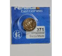 Renata / Swatch Group - Pile bouton oxyde argent 371 RENATA 1.55V 40mAh - Blister(s) x 1