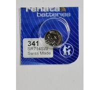 Renata/Swatch GroupPiles Bouton oxyde d'argent SROxide d'argent 1,55 V15 mAhCompatible avec : 341 ; 627 ; D341 ; GP341 ; SR714SW ; V341