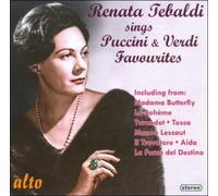 Renata Tebaldi sings Puccini & Verdi Favourites by Renata Tebaldi [CD] NEUF