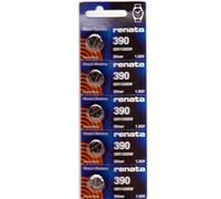 Renata Watch Batteries 390 SR1130SW(5 Batteries) by Renata